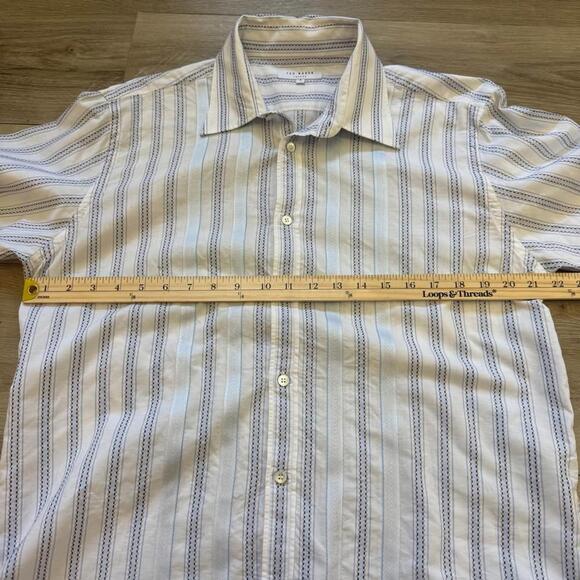 Ted Baker Dress Shirt Men's Size 4 - Picture 3 of 7